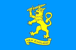 [New England Statehood Movement flag]